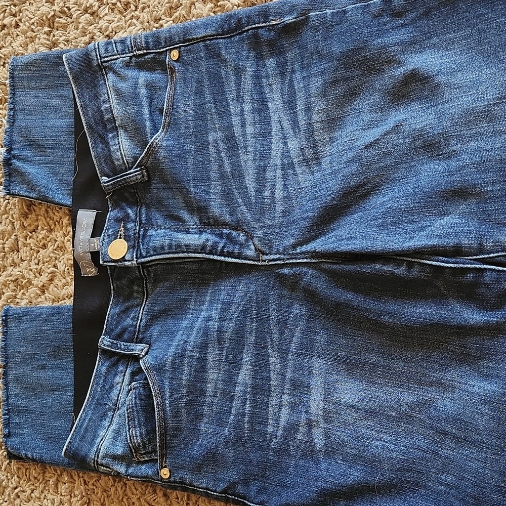 Wit And Wisdom Dark Classic Blue Denim Jeans Wimans Size 6 - Picture 4 of 12